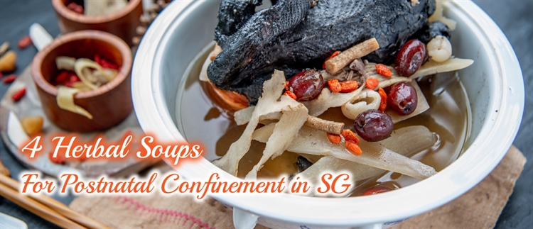 4 Herbal Soups For Postnatal Confinement in SG